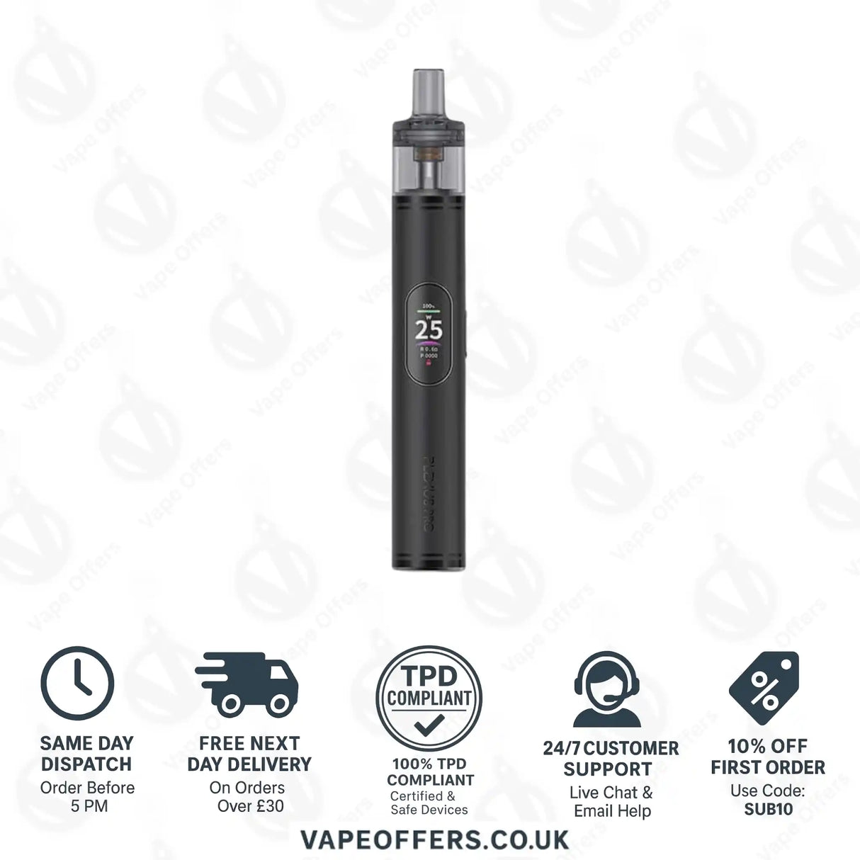 Innokin Plexus Pro Midnight Black Pod Vape Kit