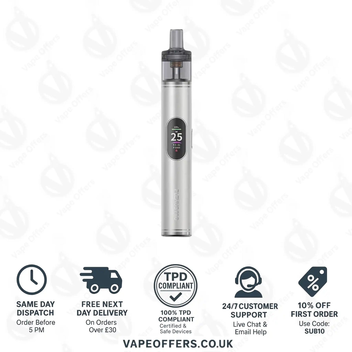 Innokin Plexus Pro Shadow Gray Pod Vape Kit