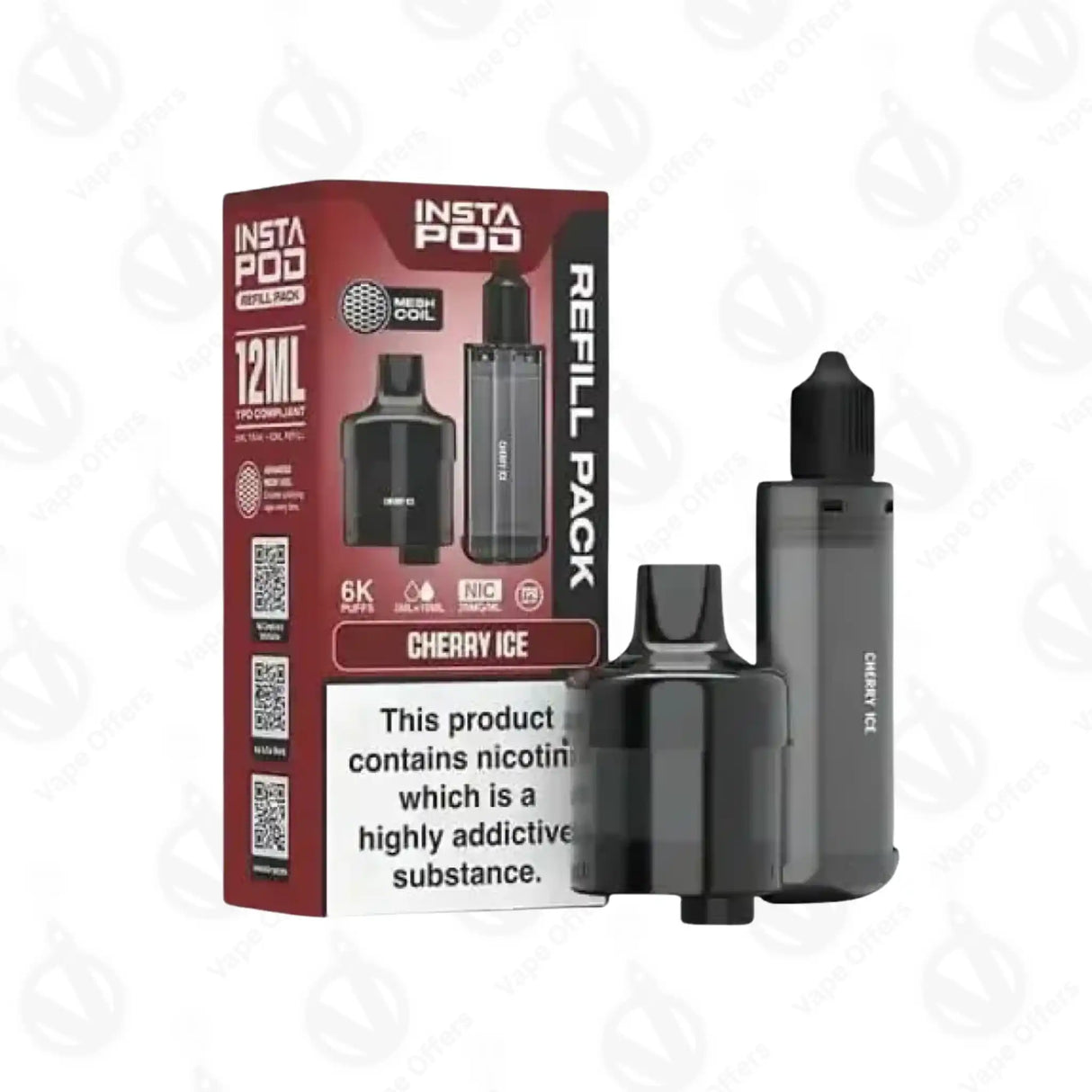 Instapod 6000 Cherry Ice Prefilled Pod
