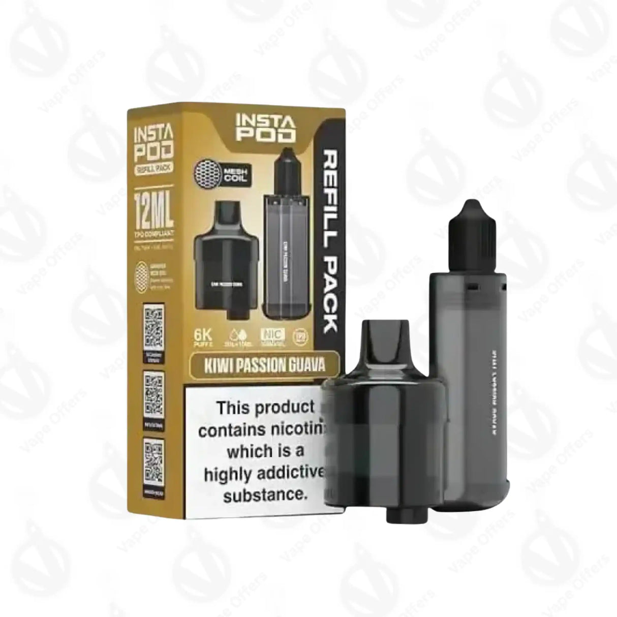 Instapod 6000 Prefilled Vape Pod