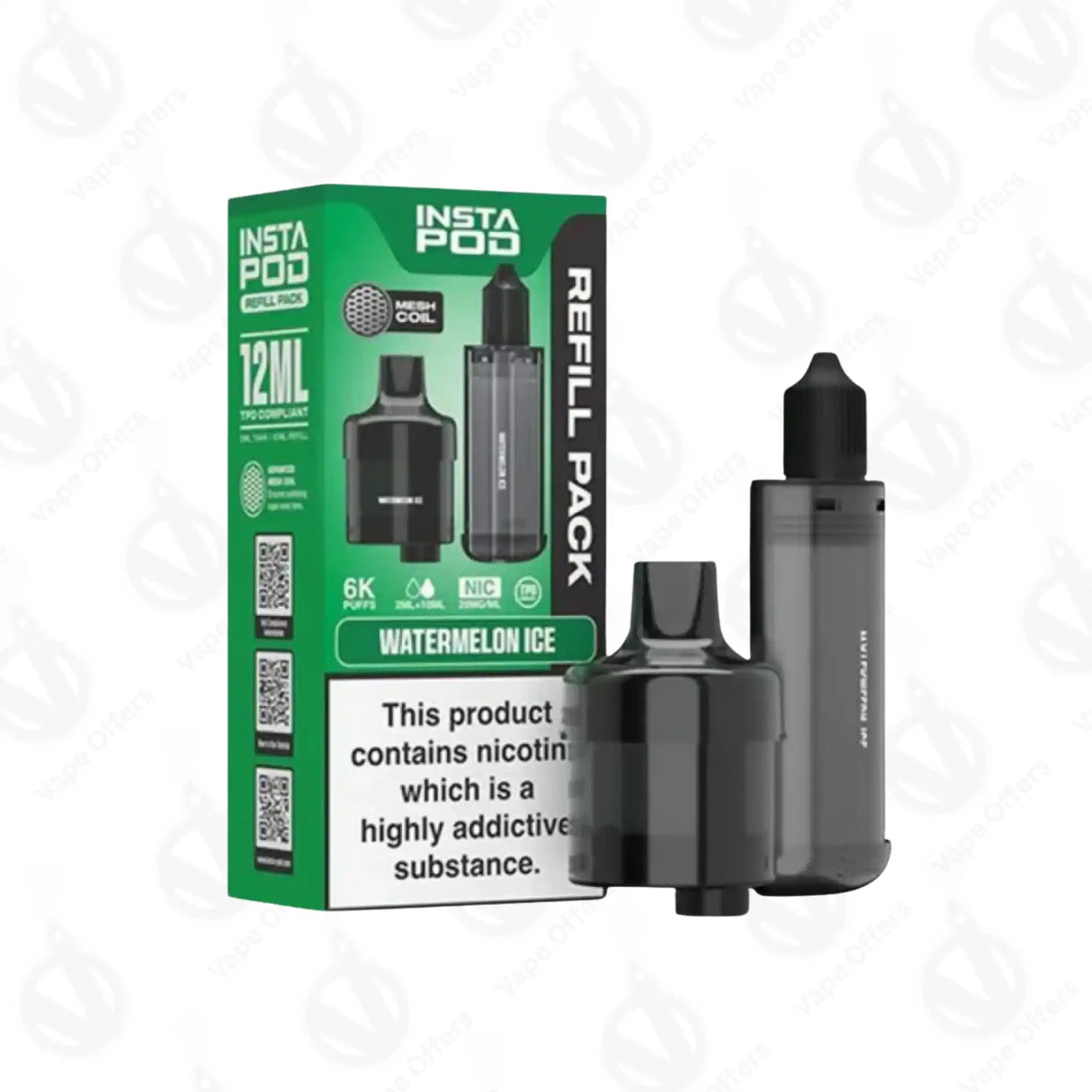 Instapod 6000 Watermelon Ice Prefilled Pod