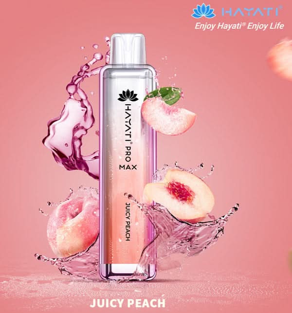 Crystal Pro Max 4000 Vape - Juicy Peach