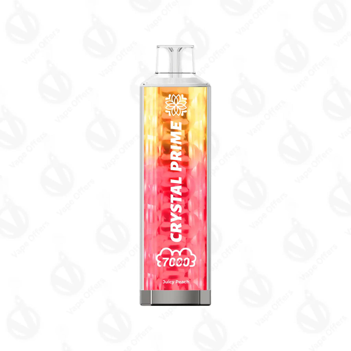 Juicy Peach Crystal Prime 7000 Vape