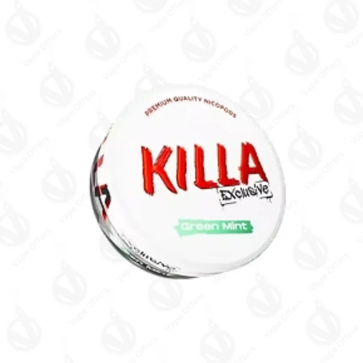Killa Exclusive Green Mint Nicotine Pouches
