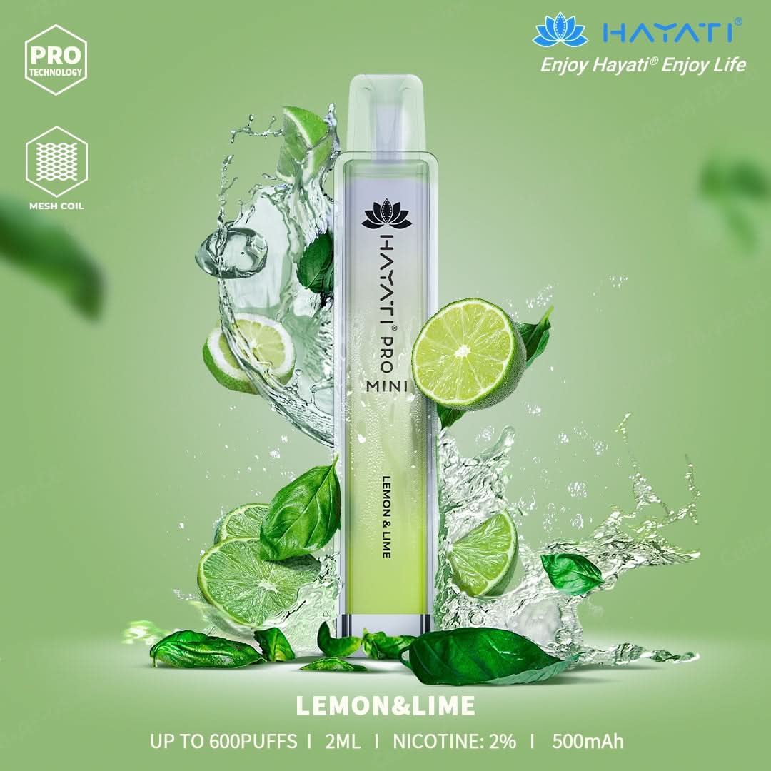Lemon & Lime Hayati Pro Mini 600 Puffs