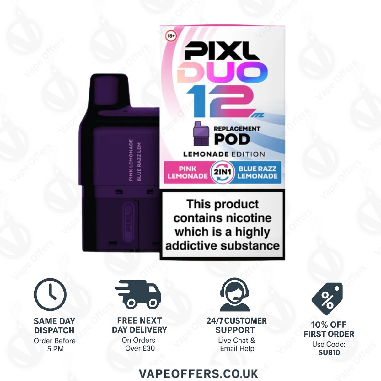 PIXL Duo Prefilled Pods - Lemonade Edition
