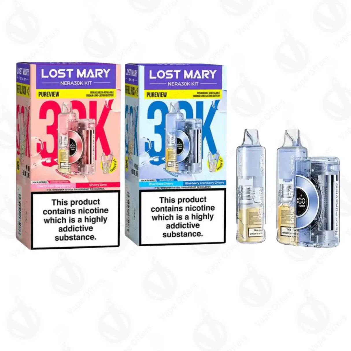 Lost Mary Nera 30K Pureview Prefilled Pod Kit | 2 for £25