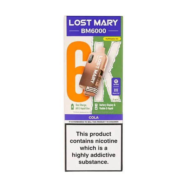 Lost Mary BM6000 Cola Flavour