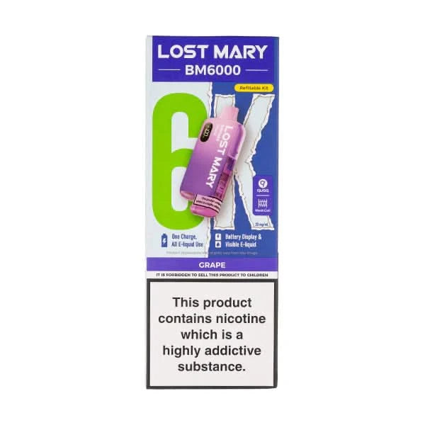 Lost Mary BM6000 Grape Flavour