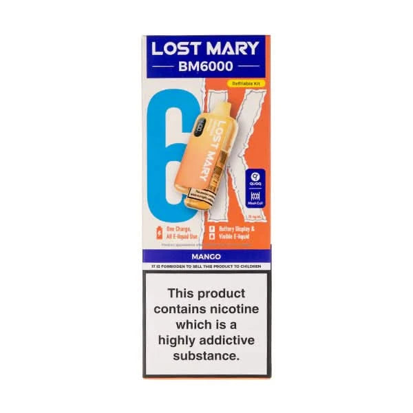 Lost Mary BM6000 Mango Flavour