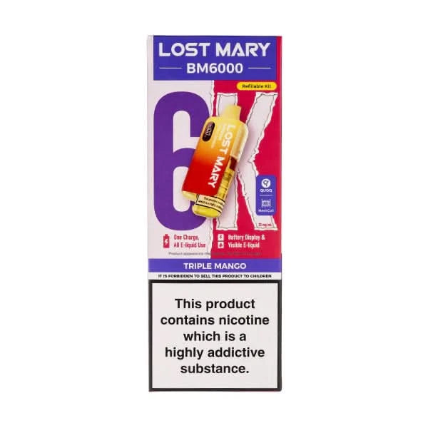 Lost Mary BM6000 Triple Mango Flavour