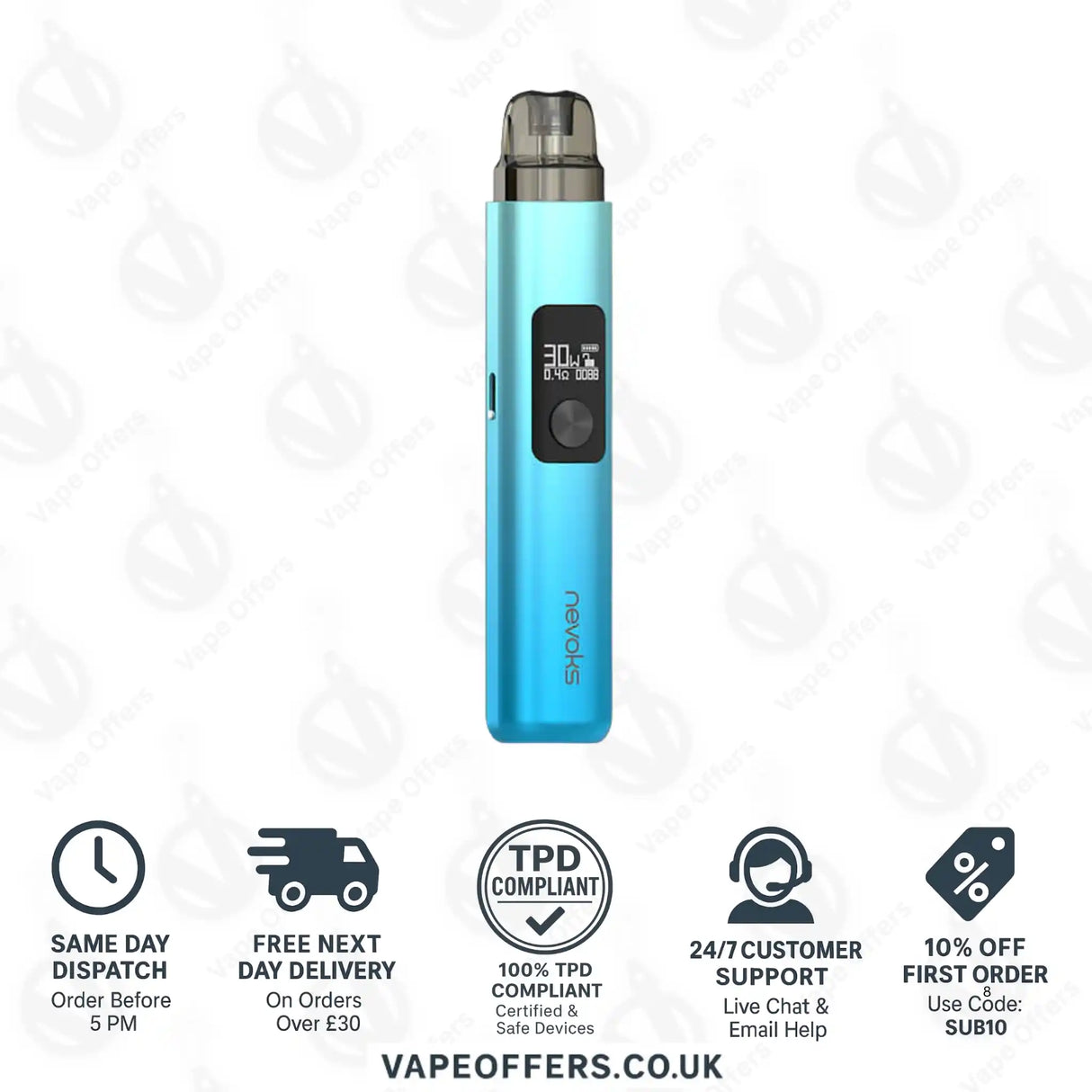 Nevoks Feelin AX Pod Kit Sky Blue