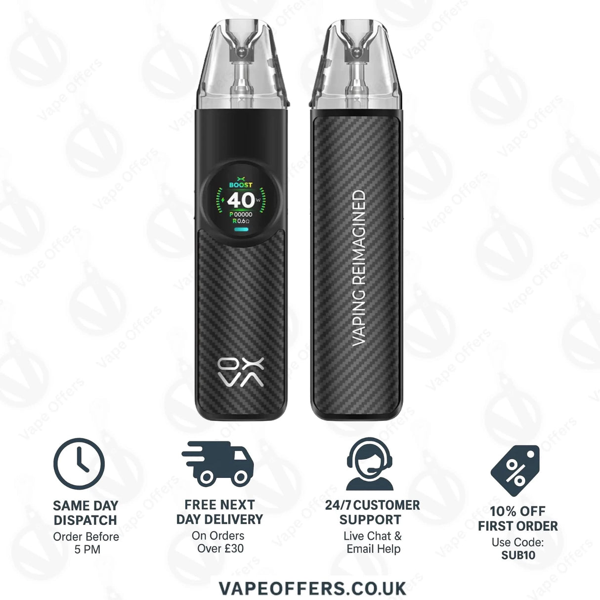 Oxva NeXlim Pod Vape Kit - Black Warrior