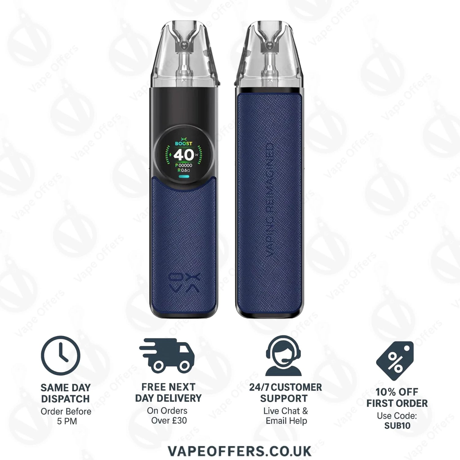 Oxva NeXlim Pod Vape Kit - Dark Blue