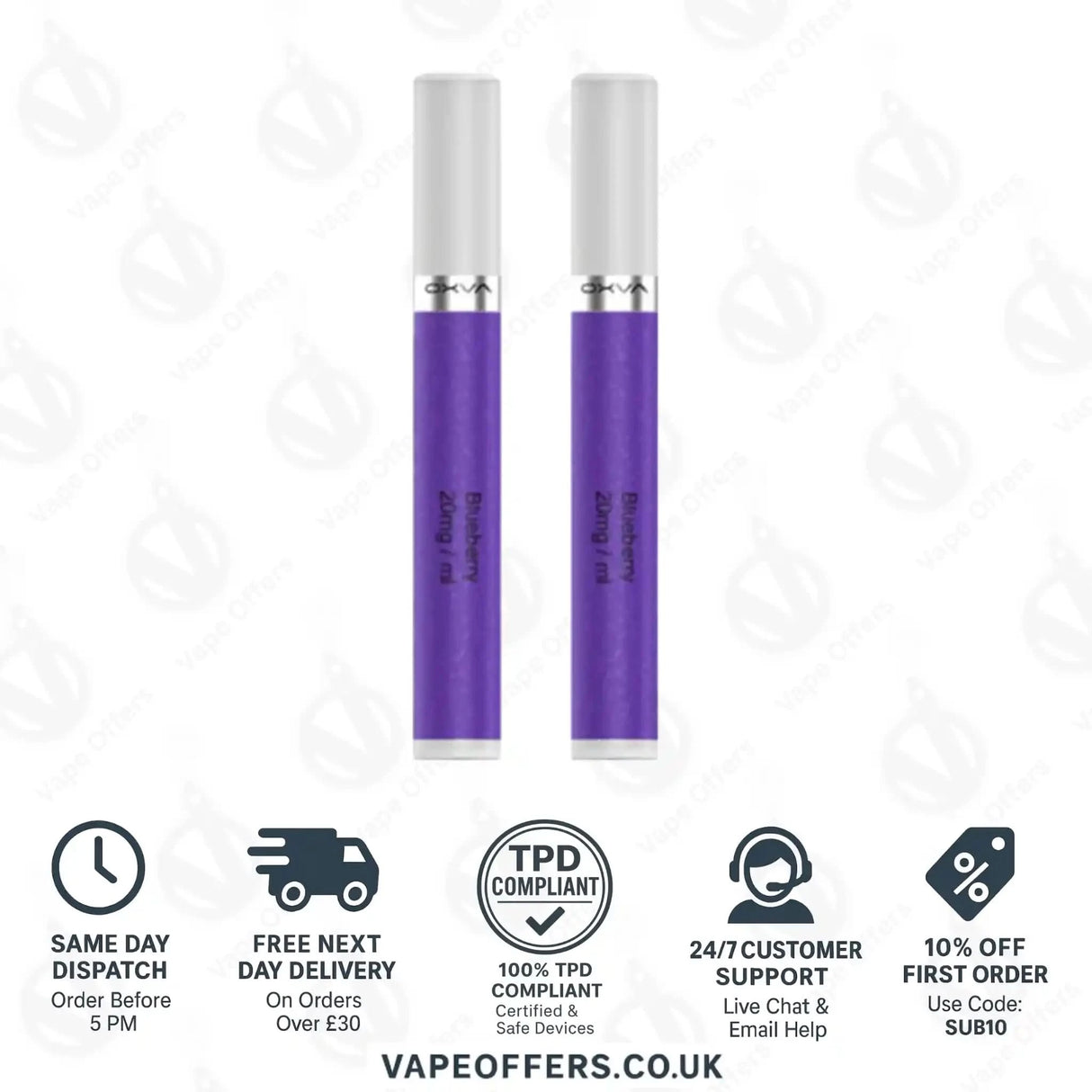 Oxva SlimStick Prefilled Cartridges Blueberry