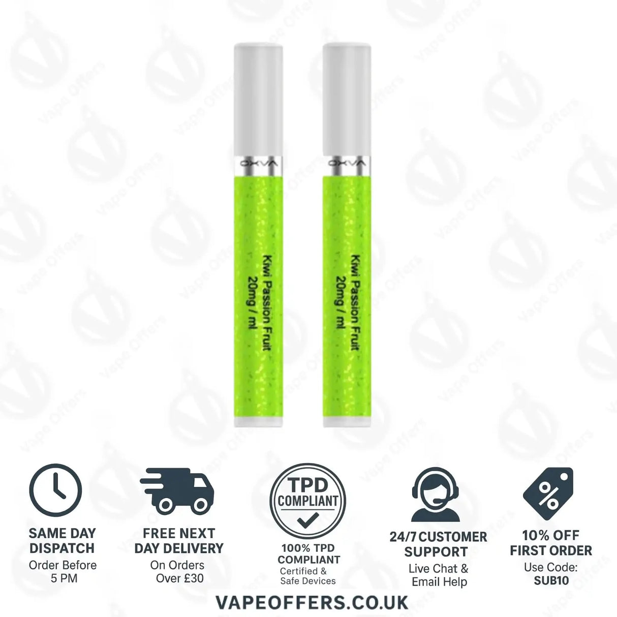 Oxva SlimStick Prefilled Cartridges Kiwi Passion Fruit