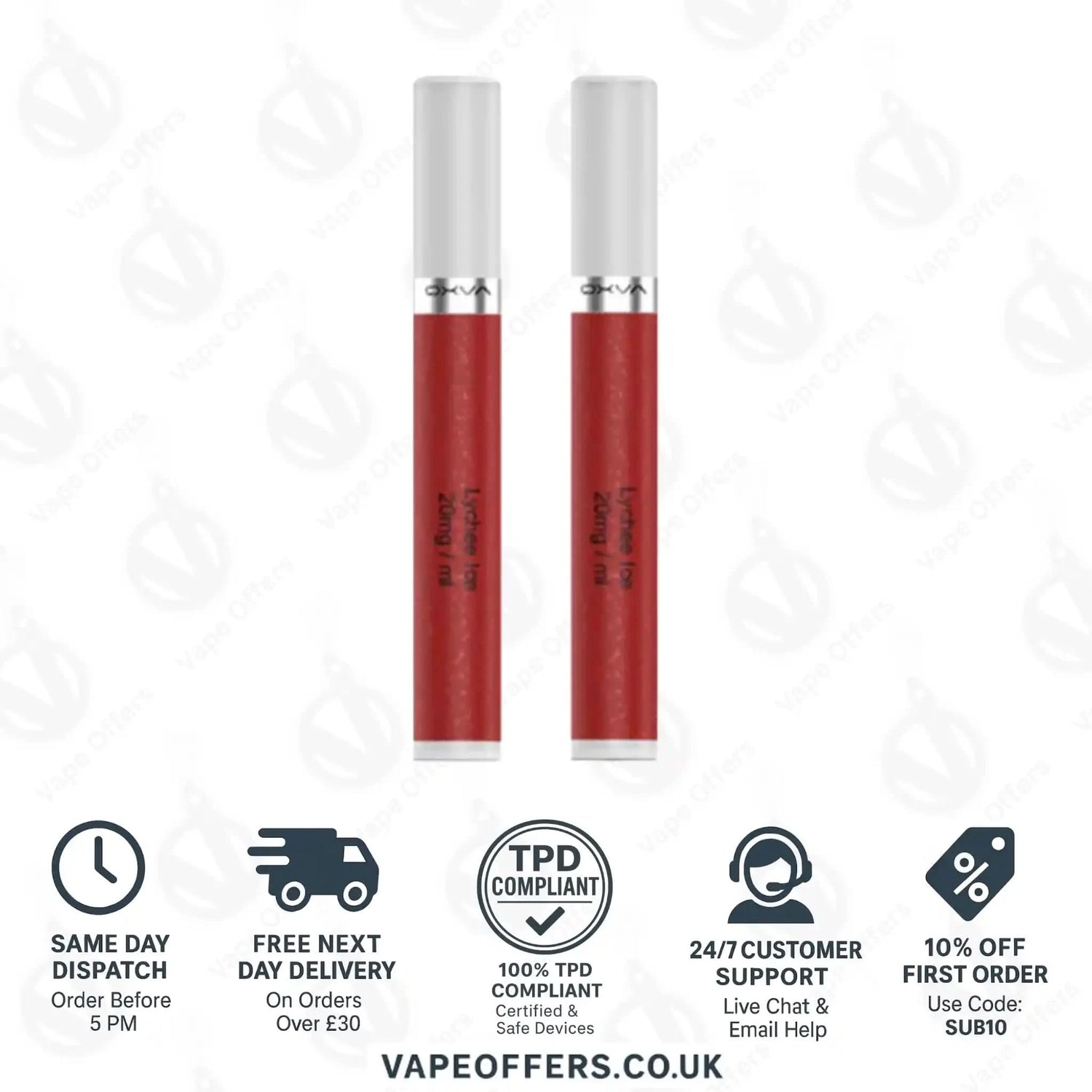 Oxva SlimStick Prefilled Cartridges Lychee Ice