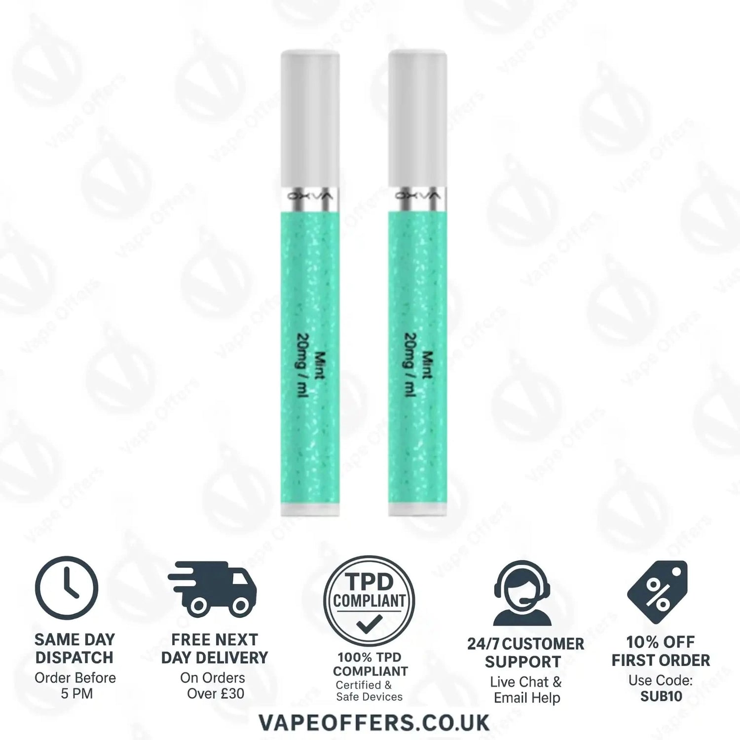 Oxva SlimStick Prefilled Cartridges Mint