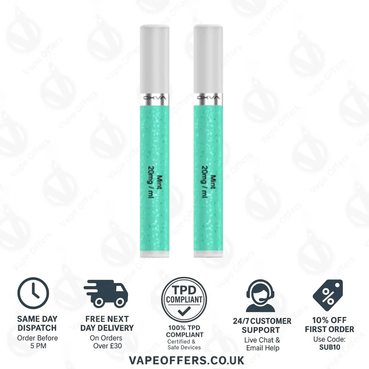 Oxva SlimStick Prefilled Cartridges Mint