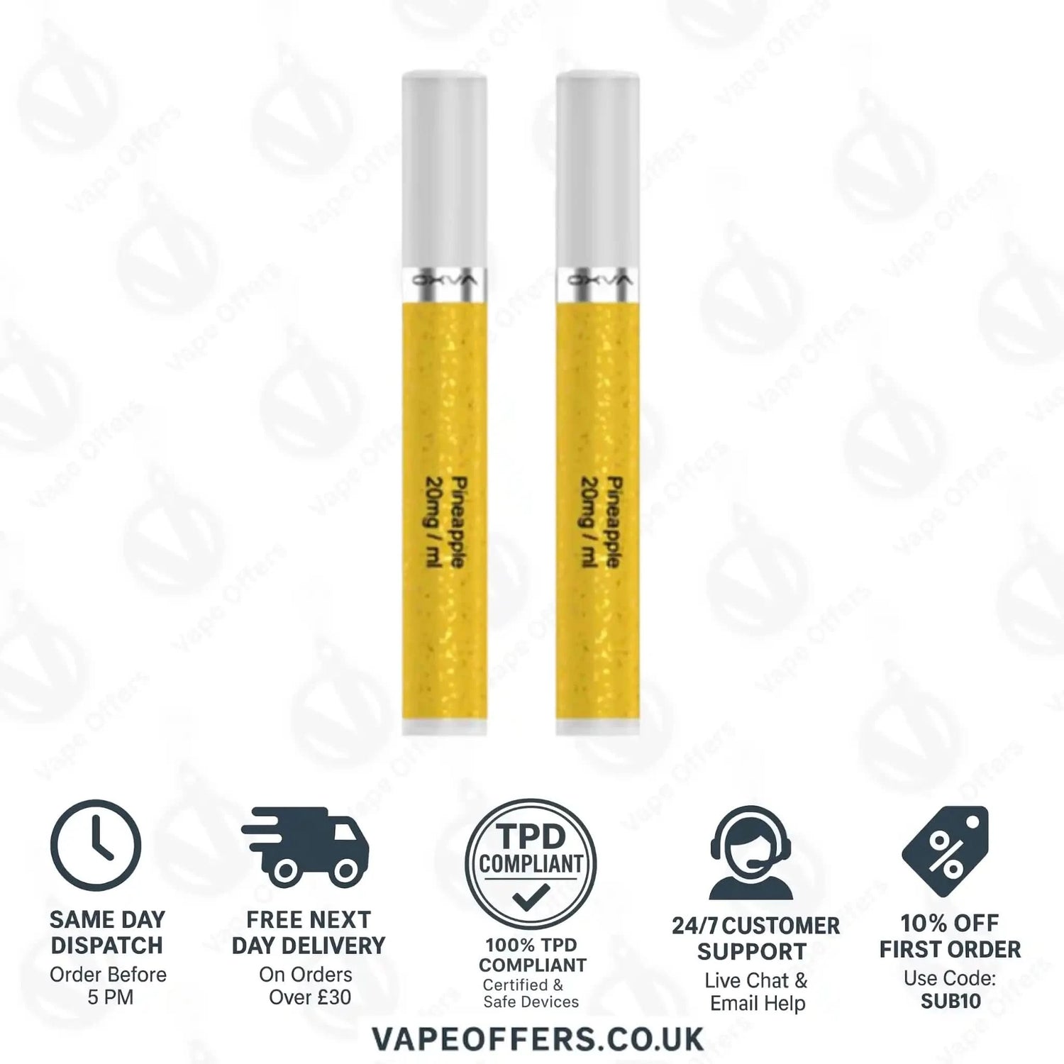 Oxva SlimStick Prefilled Cartridges Pineapple