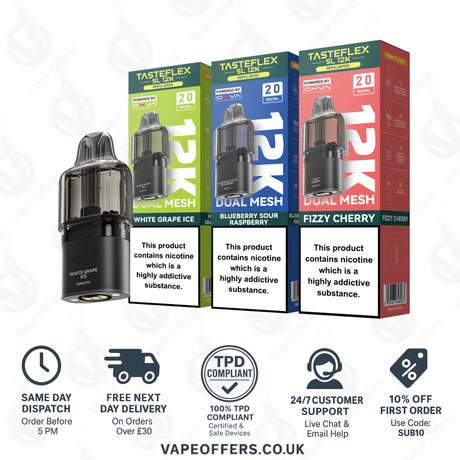 Oxva Tasteflex SL 12K Prefilled Pod