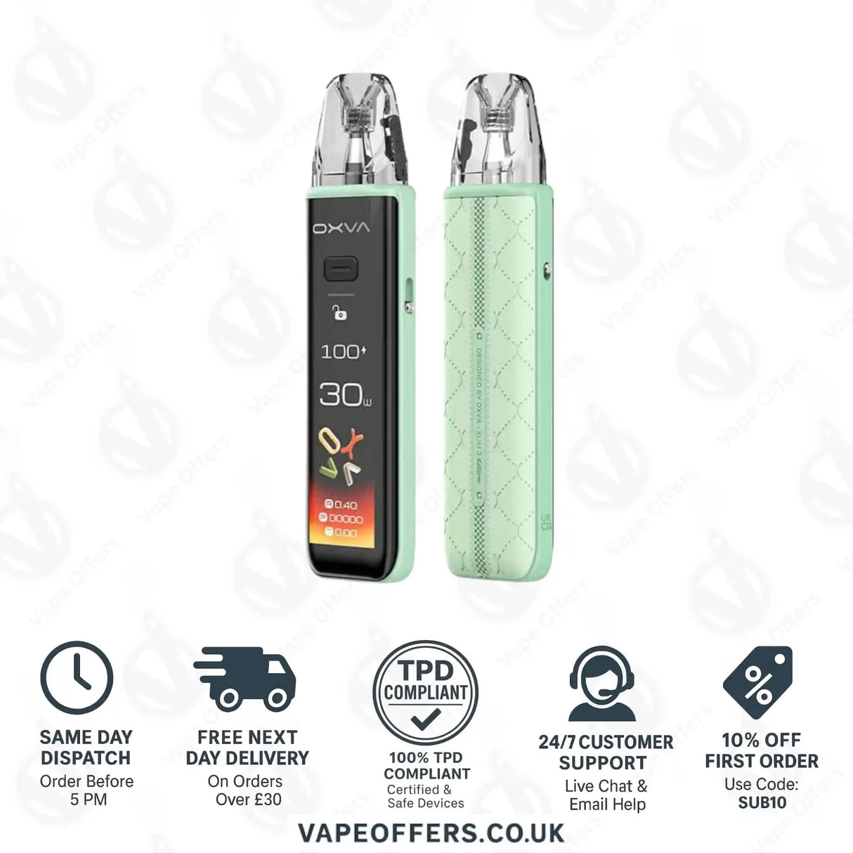 Oxva Xlim 3 Ultra Pod Kit Mint Green