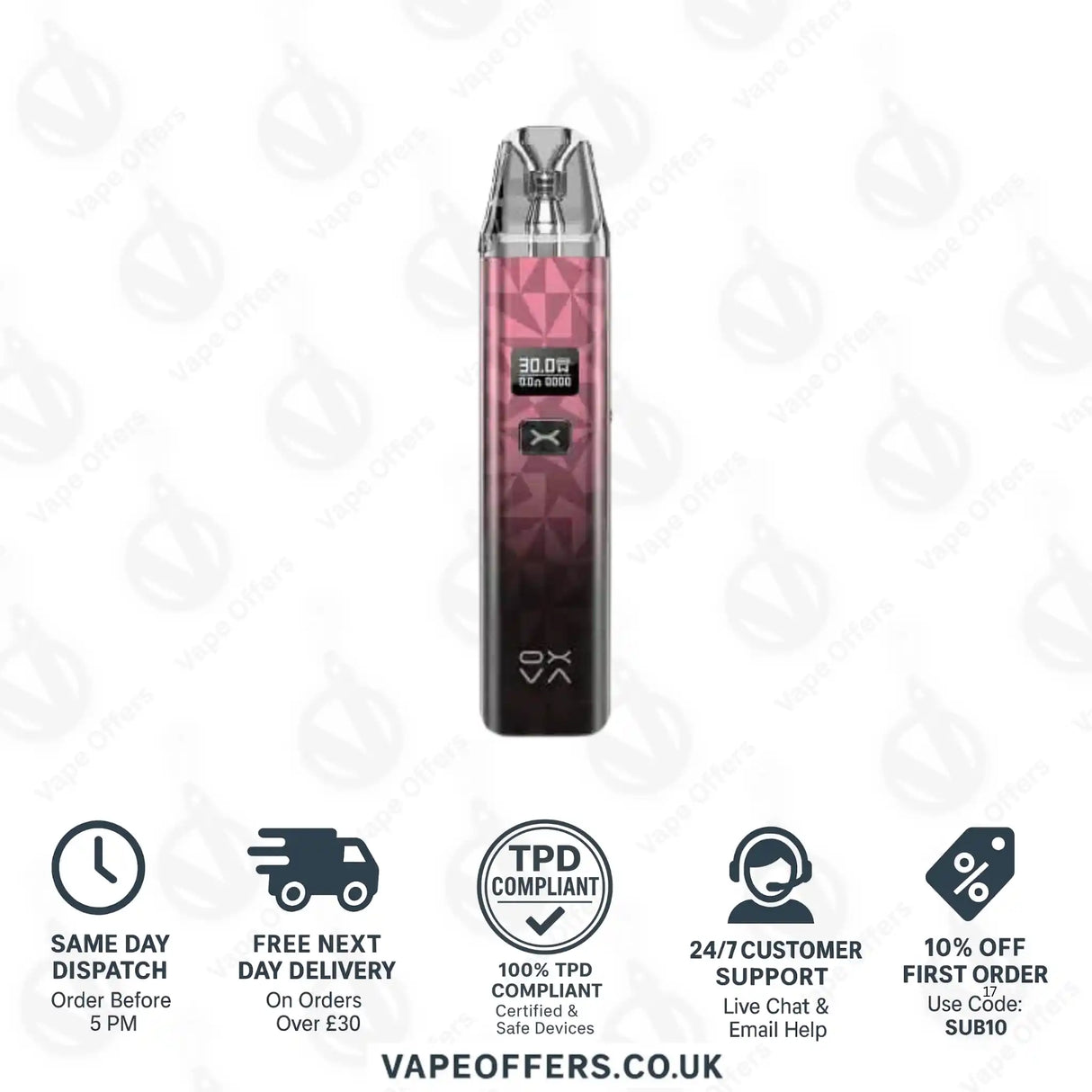 Oxva Xlim Classic Edition Pod Kit Black Pink