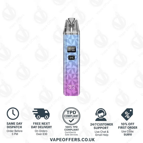 Oxva Xlim Classic Edition Pod Kit Pink Blue