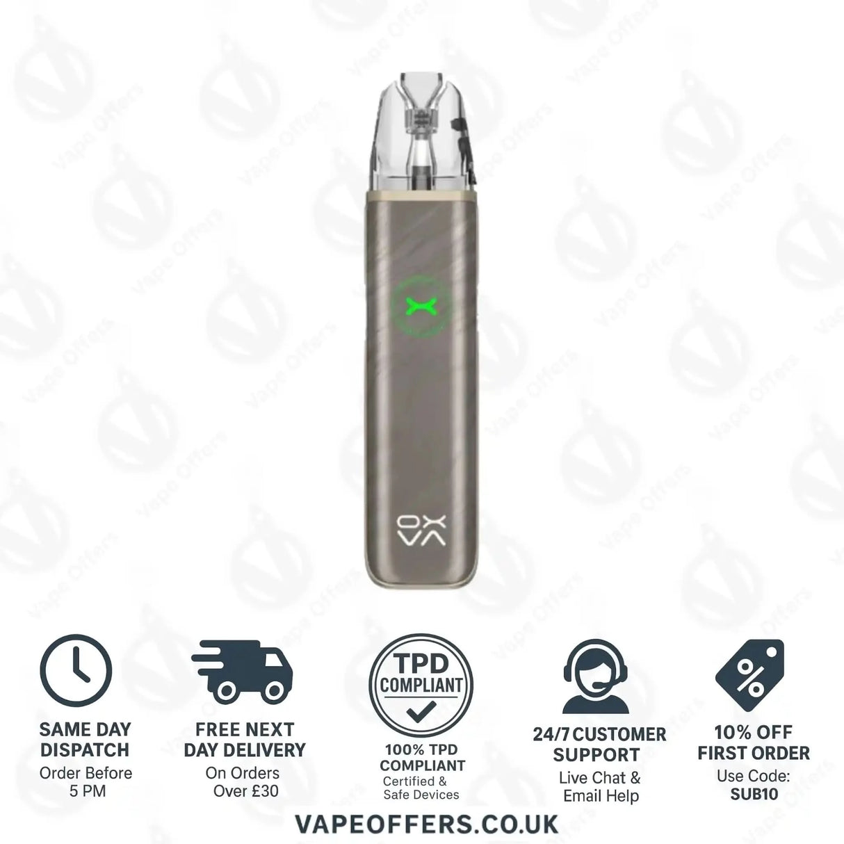 Oxva Xlim Go 2 Pod Kit Light Brown Shadow
