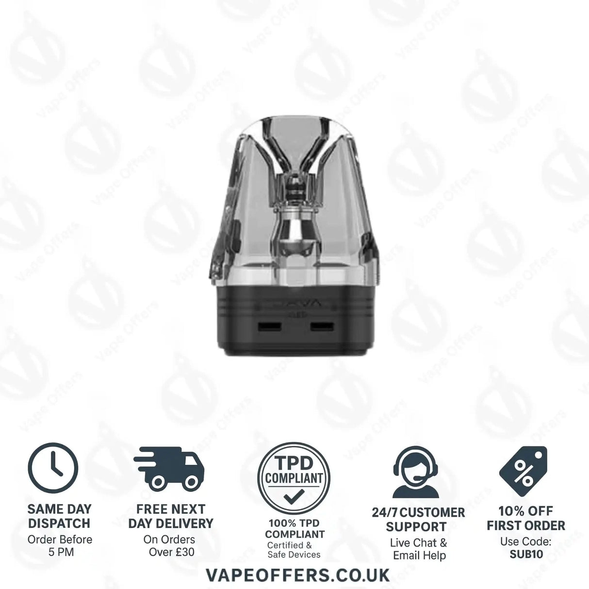 Oxva Xlim Stainless Steel Replacement Pods 0.6ohm