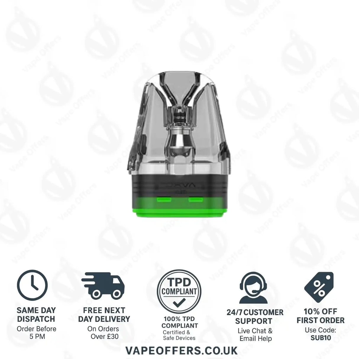 Oxva Xlim Stainless Steel Replacement Pods 1.2ohm