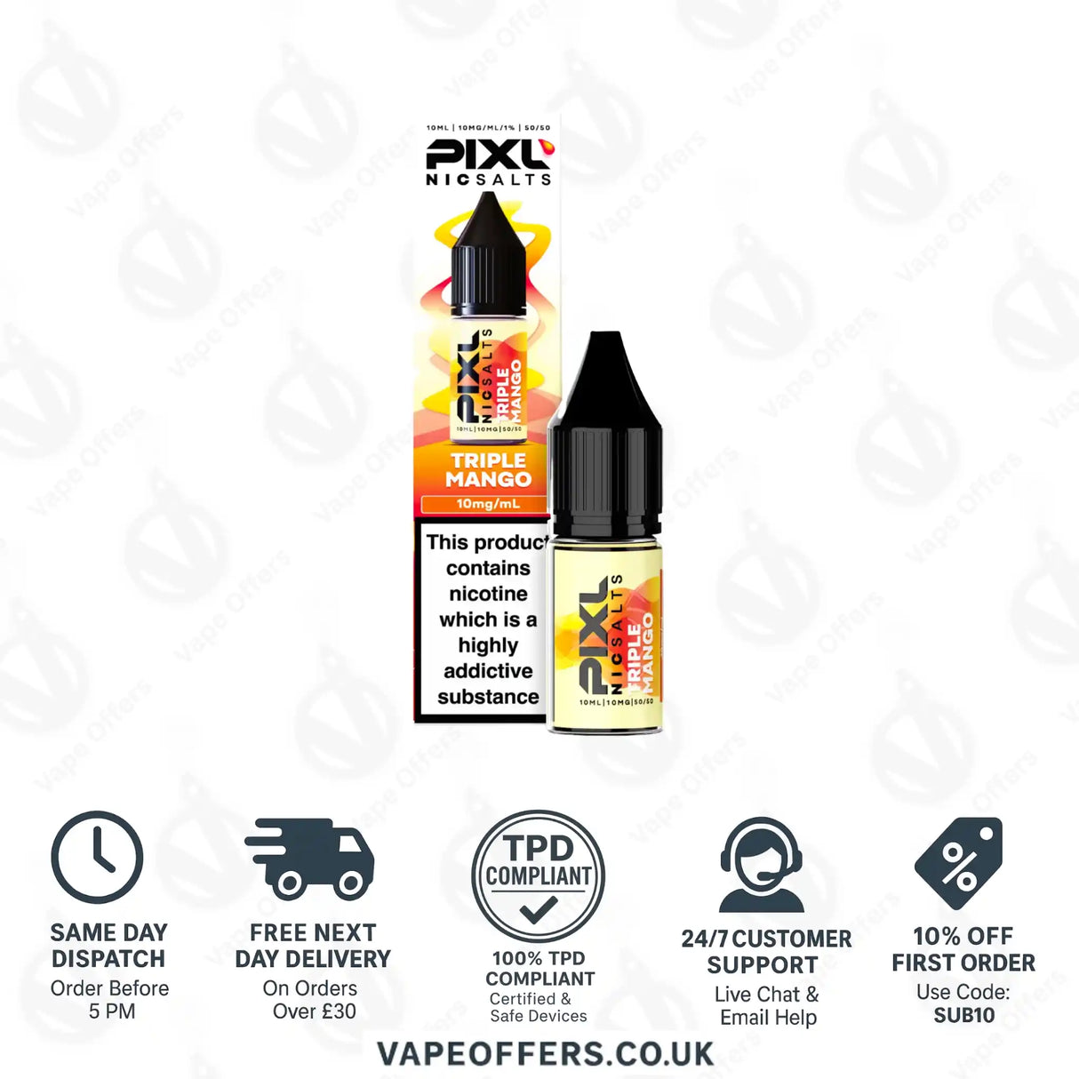 PIXL Triple Mango Nic Salts