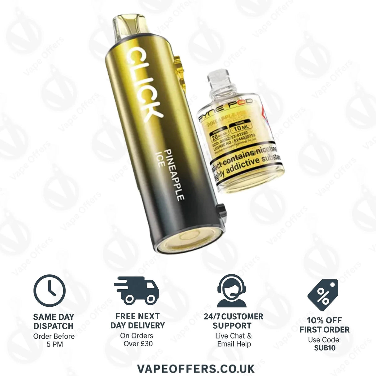 Pineapple Ice – Pyne Pod Click Pods