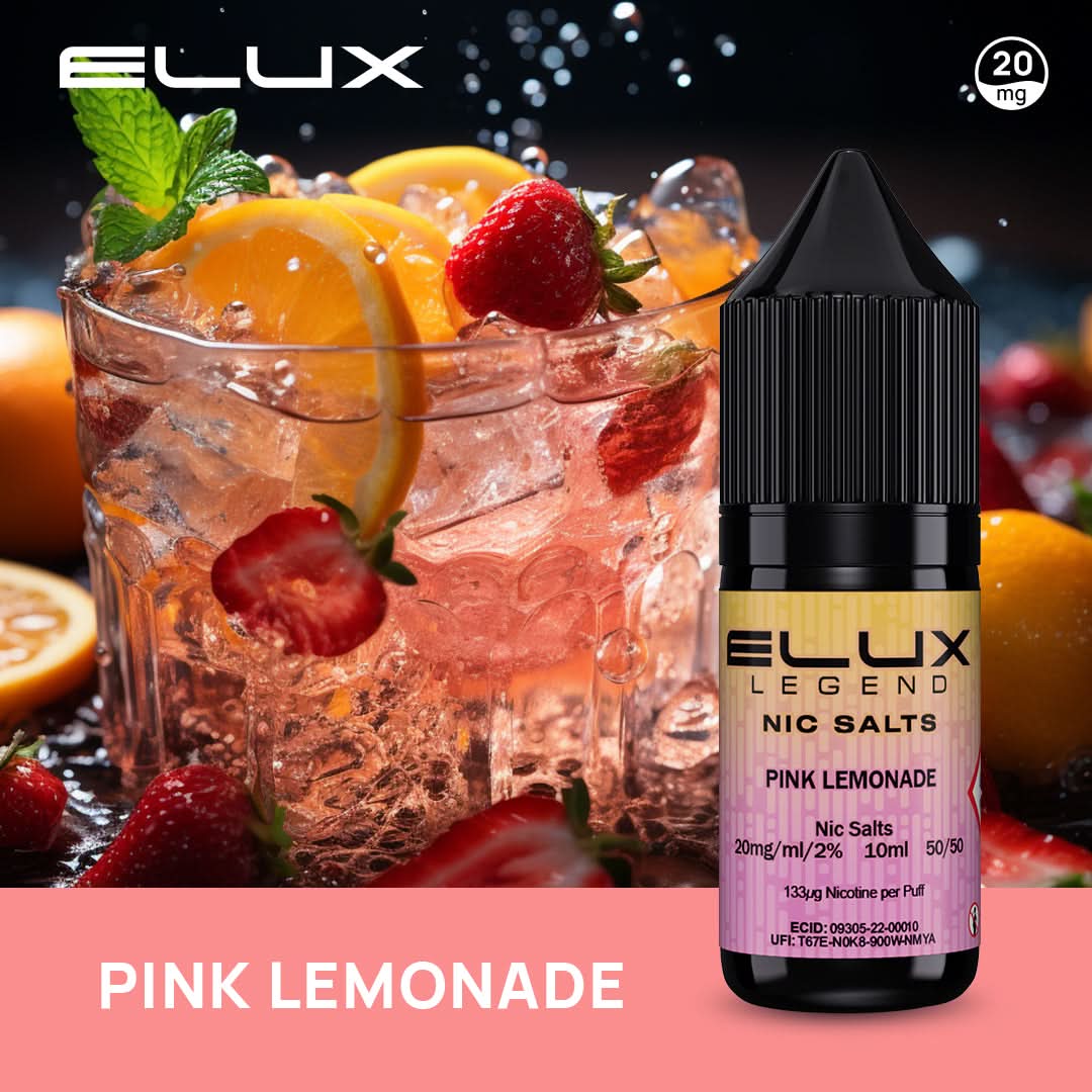 Pink Lemonade Elux Legend Nic Salt 20mg
