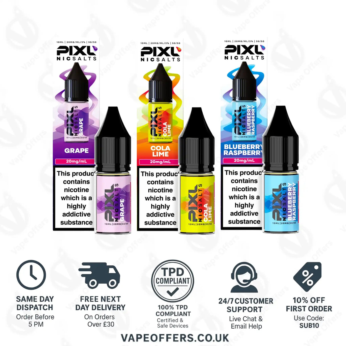 Pixl Nic Salts