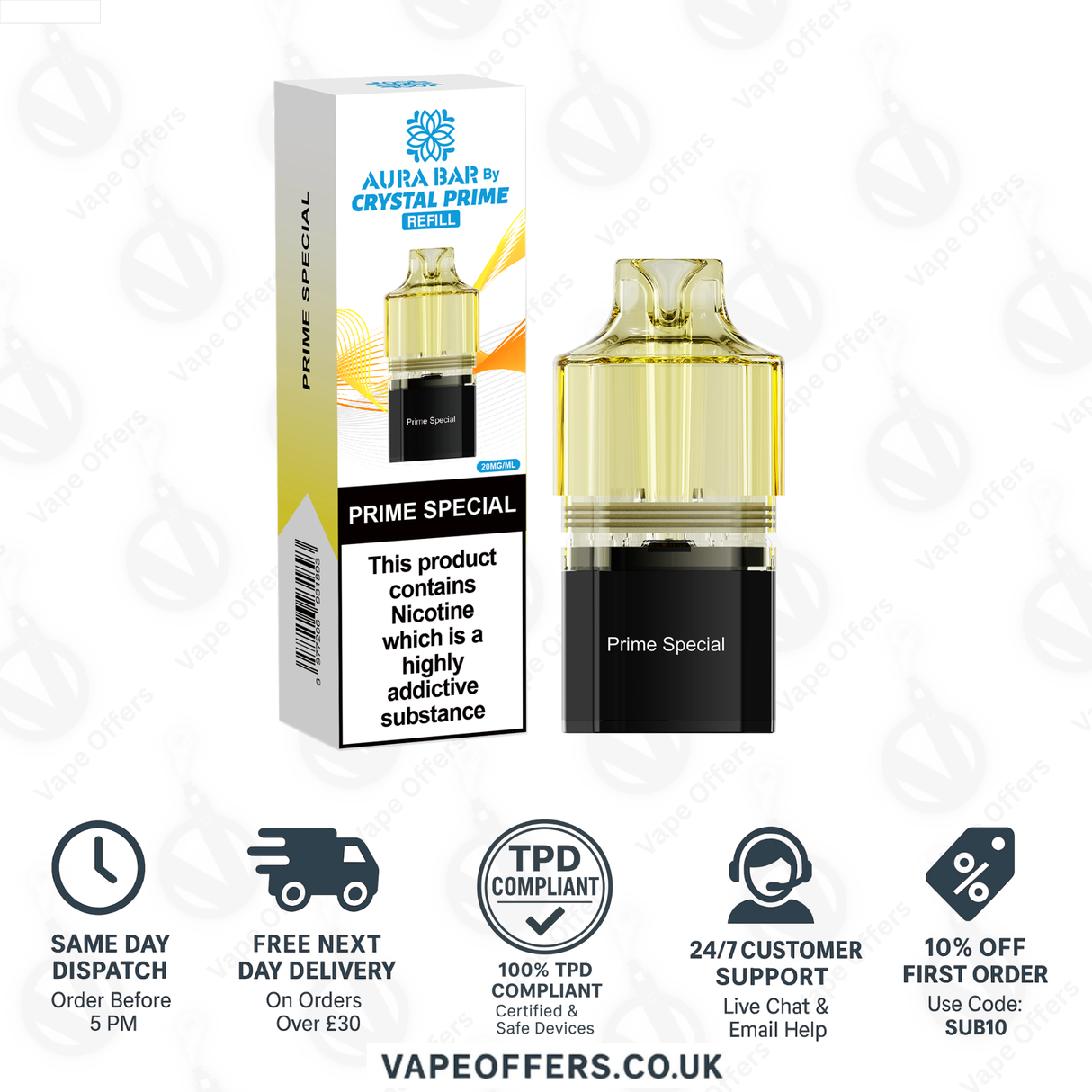 Prime Special Crystal Prime Aura Bar 10k Pod