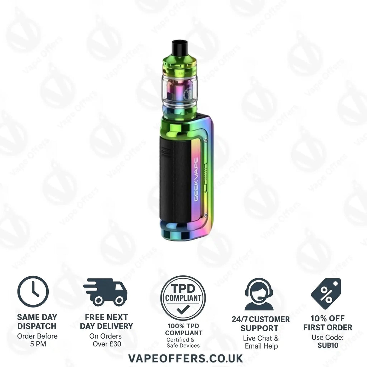 Rainbow Geekvape Aegis Mini 2 Vape Kit