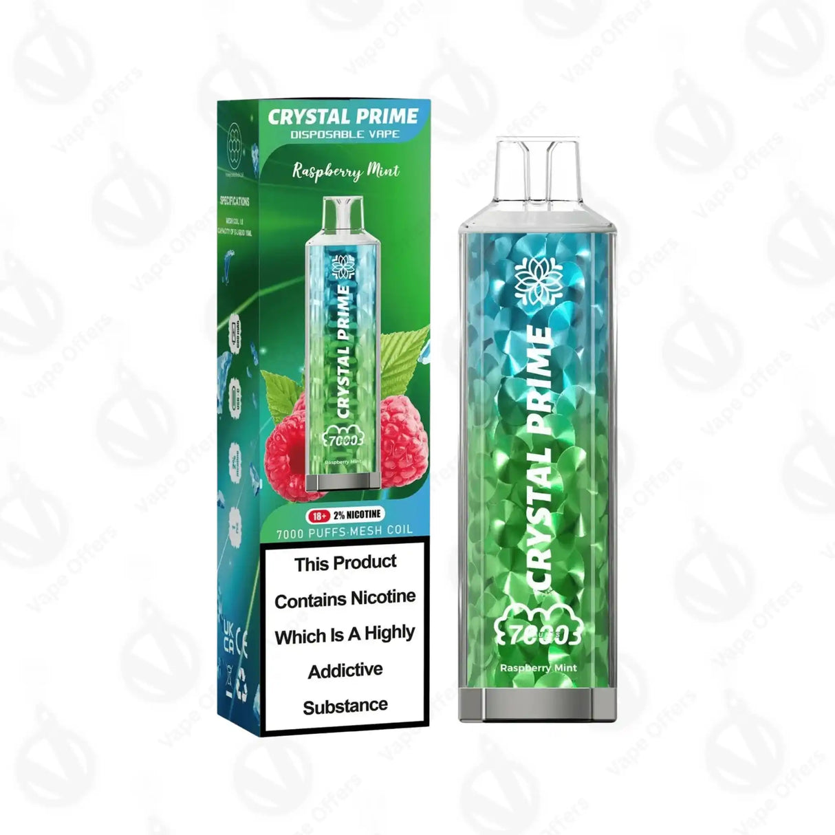 Raspberry Mint Crystal Prime 7000