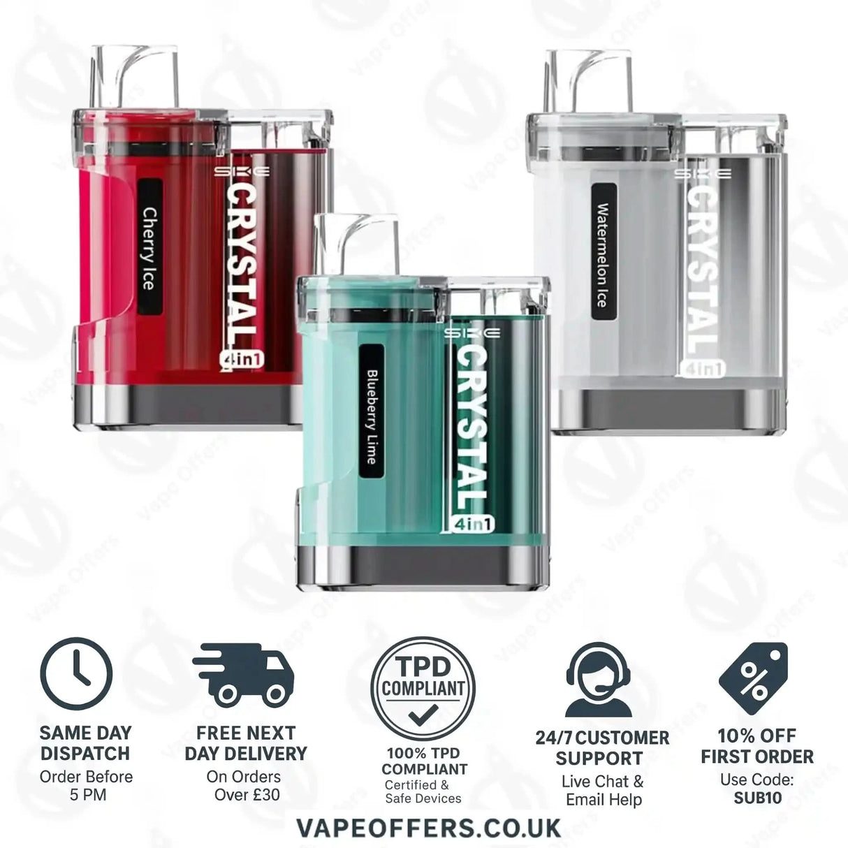 SKE Crystal 4-in-1 Prefilled Pod Kit