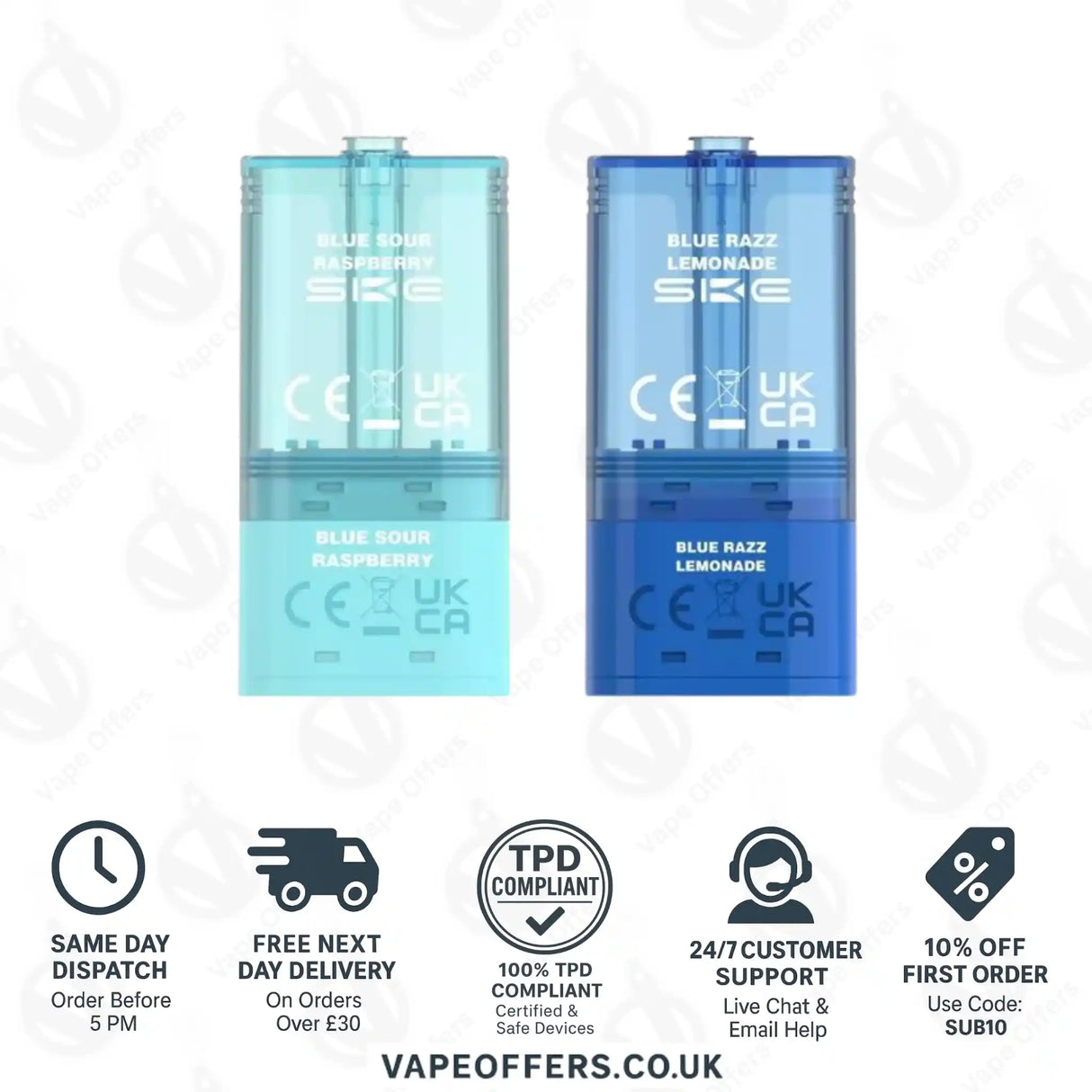 SKE Pro Max 30K Blue Edition Refill Pods