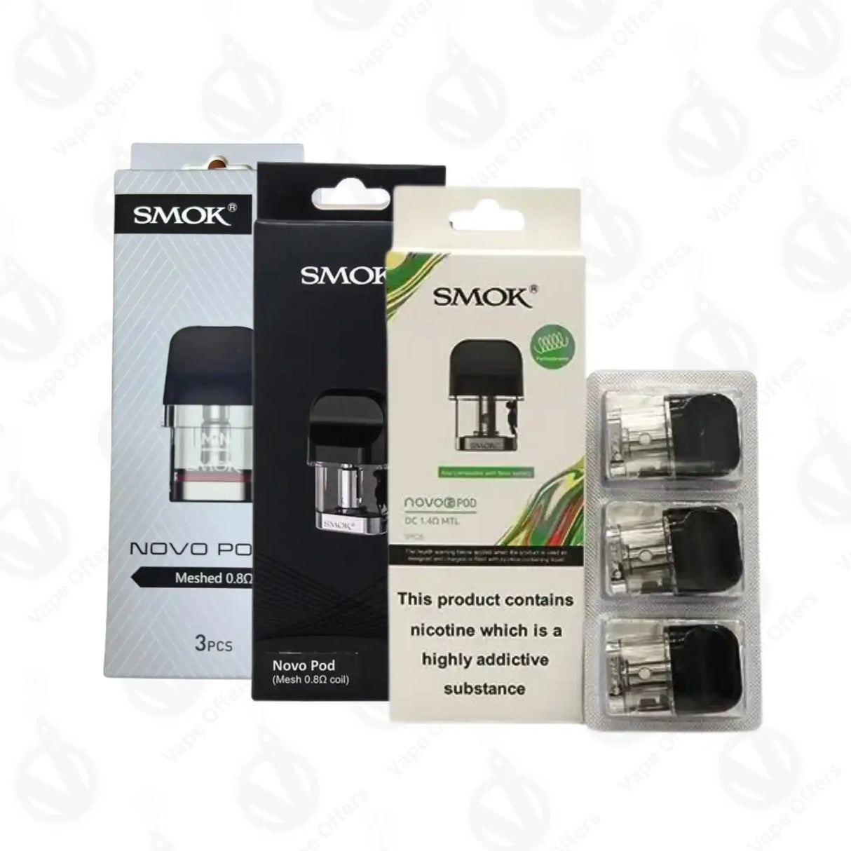SMOK Novo Replacement Pods