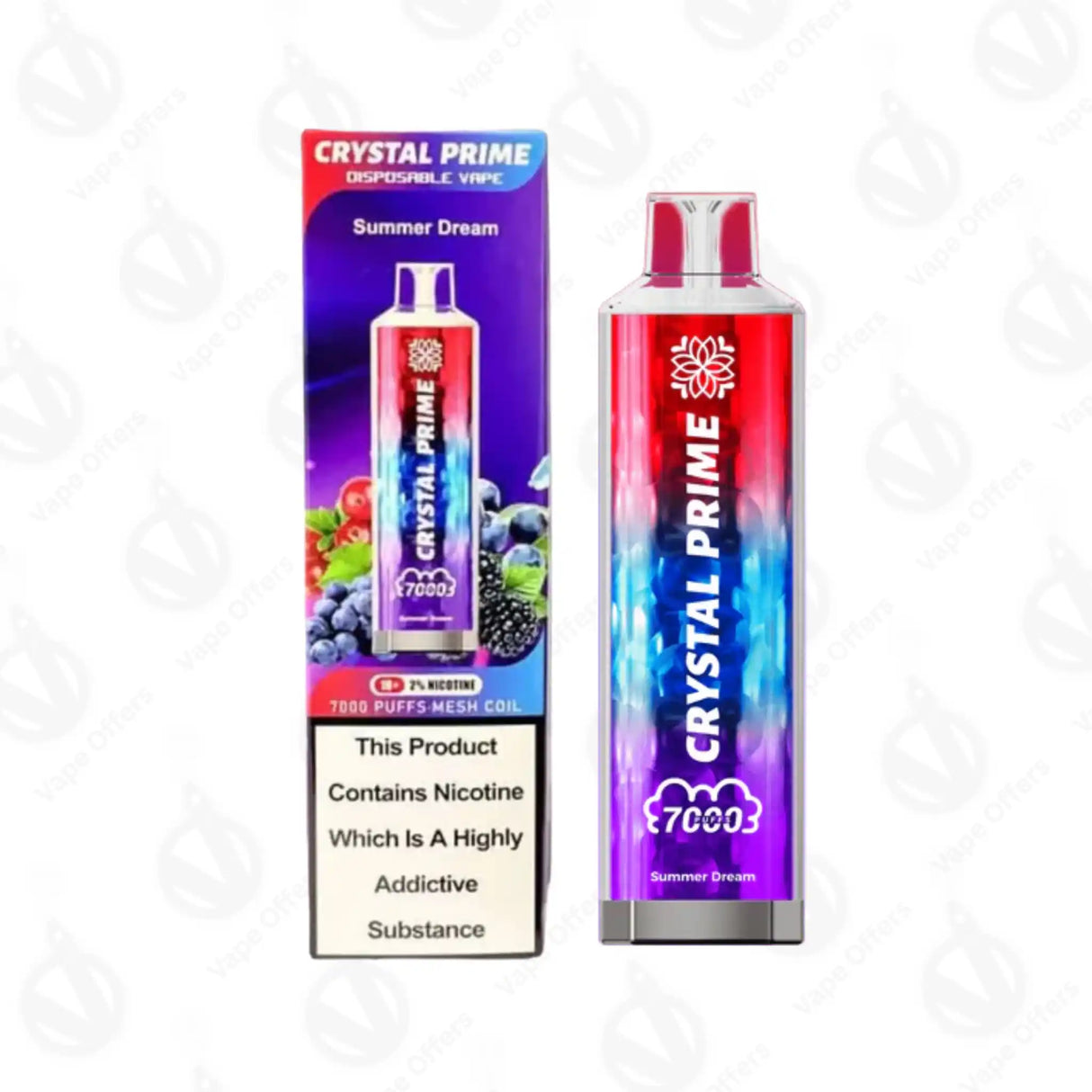 Summer Dream Crystal Prime 7000 Vape