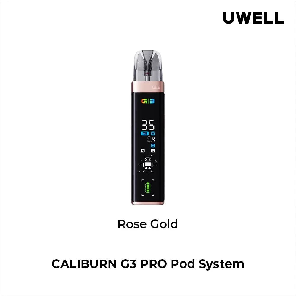 Uwell Caliburn G3 Pro Pod Kit - Rose Gold