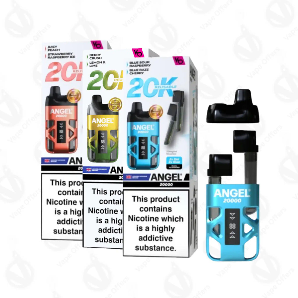 Vapes Bars Angel 20K Prefilled Pod Kit