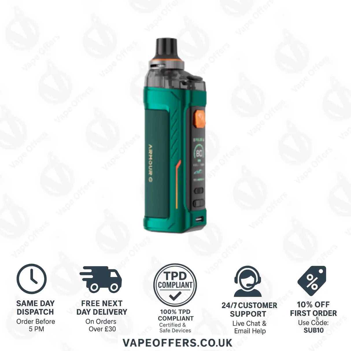Vaporesso Armour G Pod Kit Green