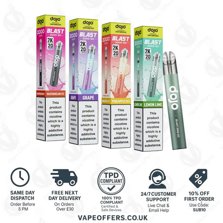 Vaporesso Dojo Blast 2K Go Prefilled Pod Kit
