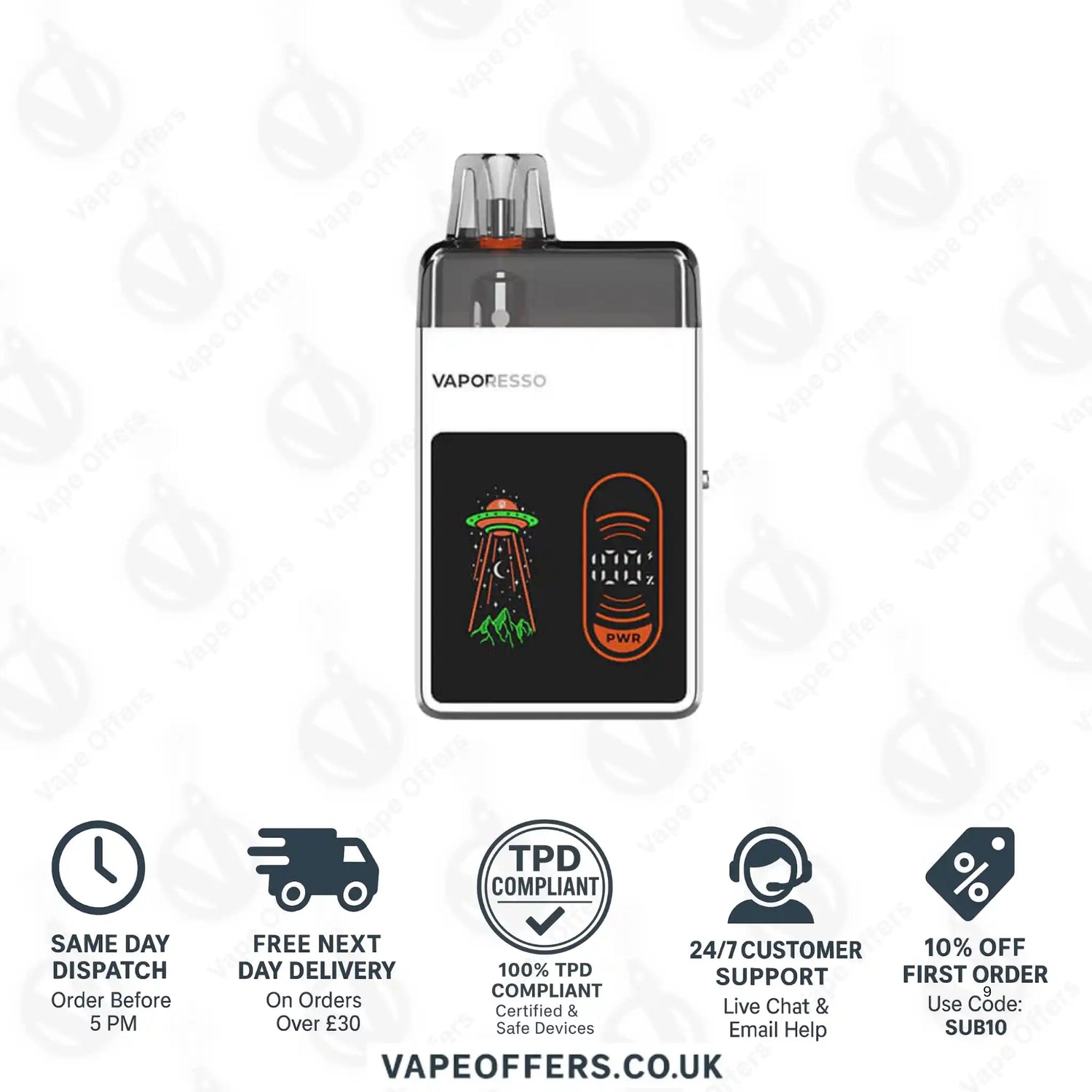Vaporesso Eco Nano Pro Pod Vape Kit Silver