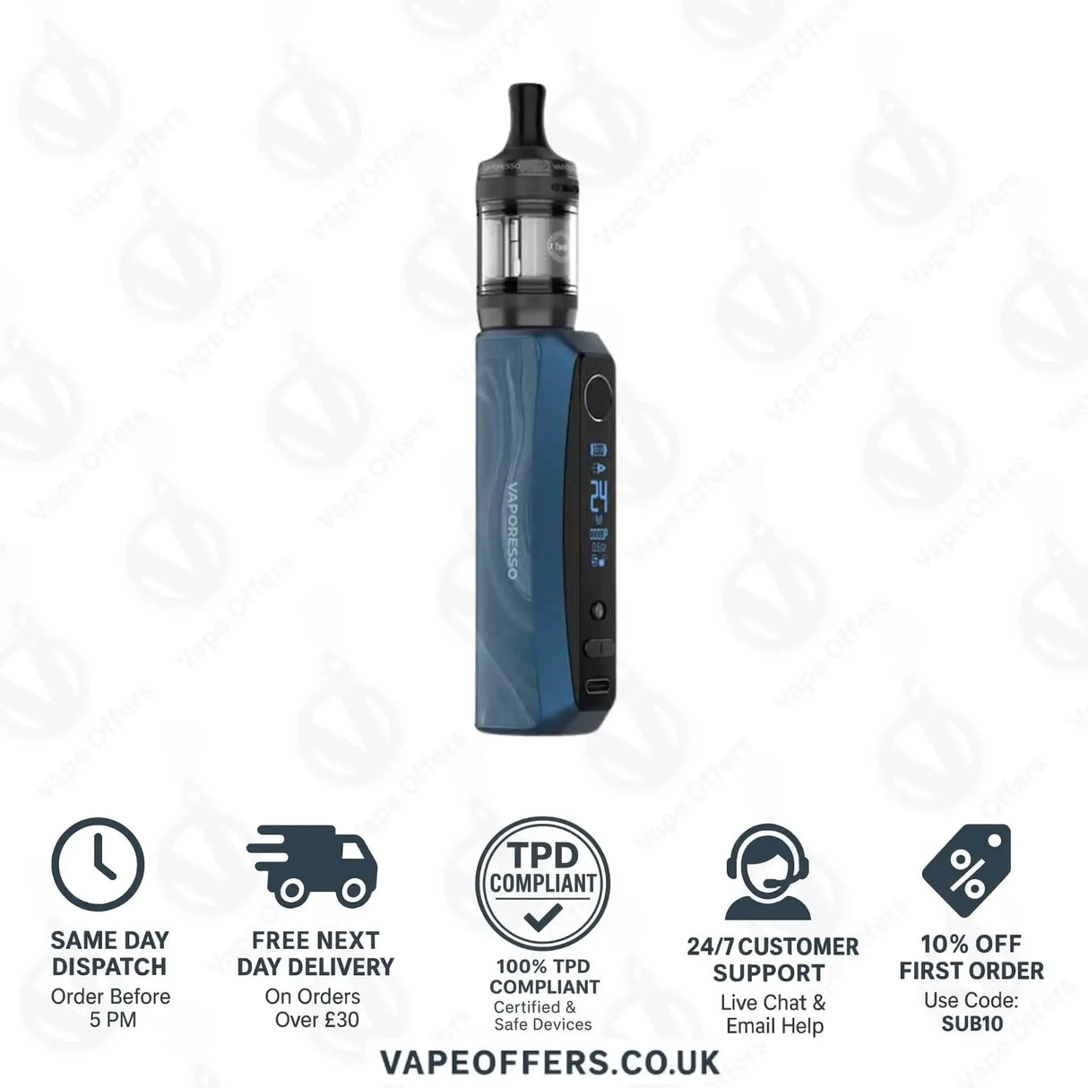 Vaporesso GTX One Pro Kit Blue