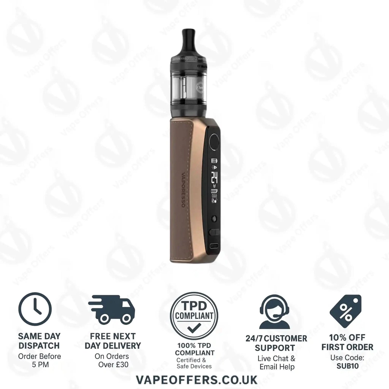 Vaporesso GTX One Pro Kit Brown