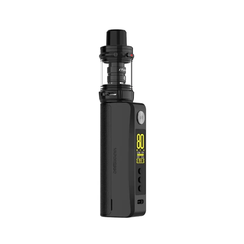Black Vaporesso Gen 80 S Vape Kit iTank 2 Edition